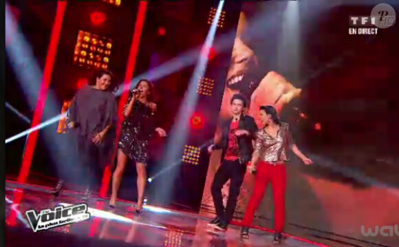 Jenifer et ses talents dans The Voice, samedi 7 avril 2012 sur TF1