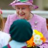La reine Elizabeth II lors du dimanche de Pâques à Windsor le 8 avril 2012