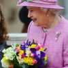La reine Elizabeth II lors du dimanche de Pâques à Windsor le 8 avril 2012