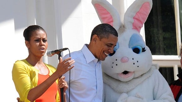 Barack Obama : Pompes, basket, tennis, famille et chocolat pour fêter Pâques
