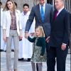 La famille royale d'Espagne assistait le 8 avril 2012 en la cathédrale Santa Maria de Majorque (''La Seu'') à la messe de Pâques conduite par Jesus Murgui.