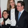 La princesse Letizia d'Espagne le 11 avril 2012 lors du dîner annuel du Club Stela des Entrepreneurs et de la remise des Prix Stela en faveur de l'insertion professionnelle des personnes handicapées.