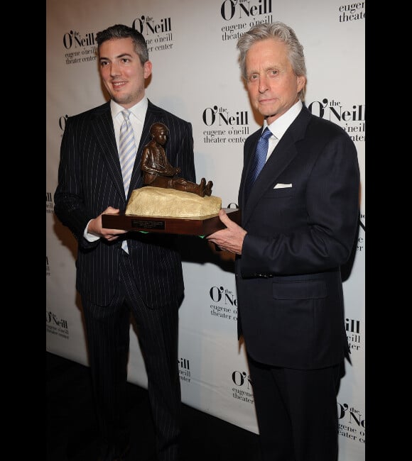 Mchael Douglas a reçu le prix hommage Monte Cristo, le 16 avril 2012 à Los Angeles.