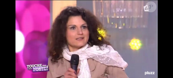 Amandine, la femme de Norbert, dans Touche pas à mon poste, jeudi 19 avril 2012 sur France 4