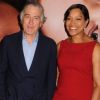 Robert De Niro et sa femme Grace Hightower à l'avant-première de Cinq ans de réflexion, à New York le 18 avril.