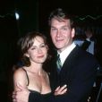 Jennifer Grey et Patrick Swayze, dix ans après Dirty Dancing. Los Angeles, août 1997.