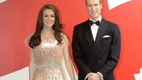 Kate Middleton et prince William, 1 an de mariage : de belles noces... de cire !