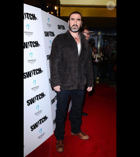 Eric Cantona le 26 mars 2012 à Londres