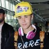 Justin Bieber à Londres, le 23/24 avril 2012.
