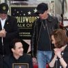 Entouré de sa soeur John Cusack et de ses amis Dan Aykroyd, Billy Bob Thornton et Jack Black, John Cusack reçoit son étoile sur le Walk Of Fame d'Holywood Boulevard à Los Angeles, le 24 avril 2012.