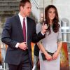 Le prince William et Kate Middleton lors de la première du documentaire African Cats réalisé par Guy Ritchie et narrée par Patrick Stewart au profit du Tusk Trust dont le prince de Galles est le parrain. A Londres, le 25 avril 2012.