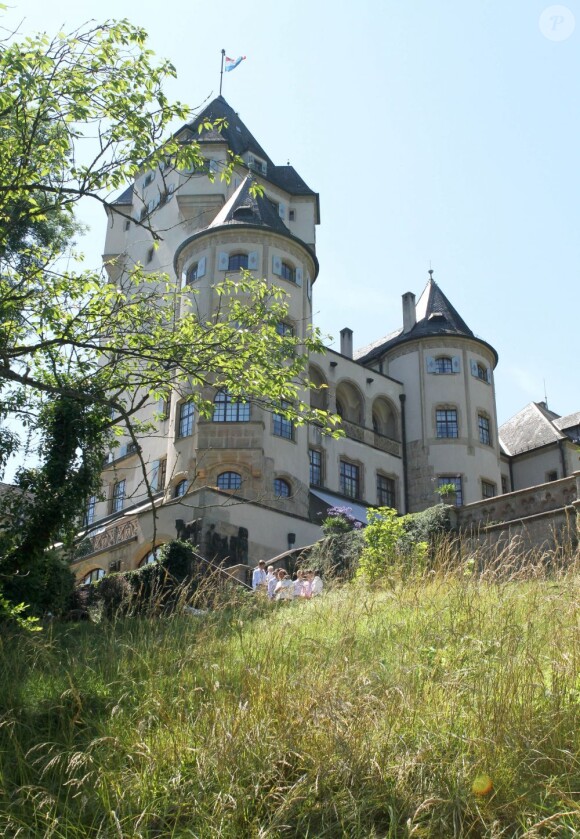 Colmar-Berg, résidence de la famille grand-ducale et des futurs mariés. Photo : en juin 2011.