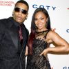 Le couple Ashanti et Nelly lors d'un gala de charité organisé au restaurant new-yorkais Cipriani. Le 26 avril 2012