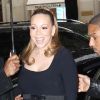 Mariah Carey fait du shopping chez Azzedine Alaïa, à Paris, le 28 avril 2012.