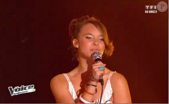 Rubby dans The Voice, samedi 7 avril 2012 sur TF1