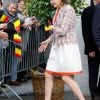 Le prince Philippe et la princesse Mathilde de Belgique se déplaçaient le 9 mai 2012 à Turnhout pour le 800e anniversaire de la ville.