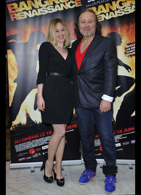 Ludivine Sagnier et Jean-Marc Minéo à l'avant-première de Bangkok Renaisance à Paris, le 10 mai 2012.