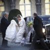 Le prince Carlos et la princesse Annemarie de Bourbon-Parme, ici lors de leur mariage religieux le 20 novembre 2011 à l'abbaye de la Cambre (Bruxelles), ont eu leur premier enfant le 9 mai 2012 à La Haye : une petite princesse Luisa.