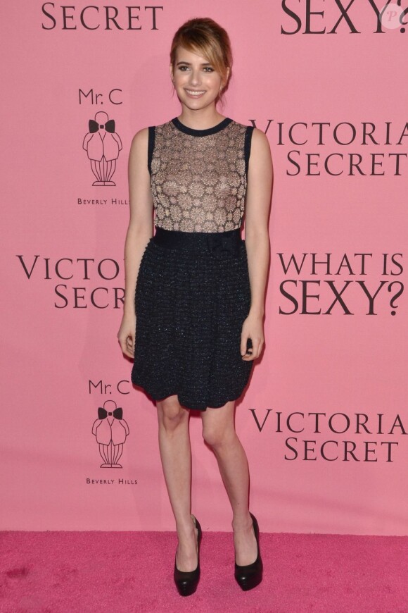 Emma Roberts lors de la soirée Victoria's Secret à Los Angeles le 10 mai 2012