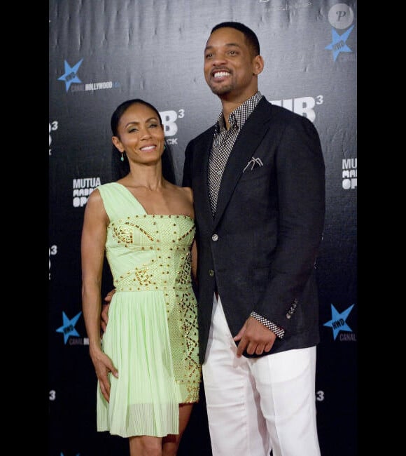 Will Smith et Jada Pinkett à l'avant-première de Men In Black III à Madrid, le 13 mai 2012.