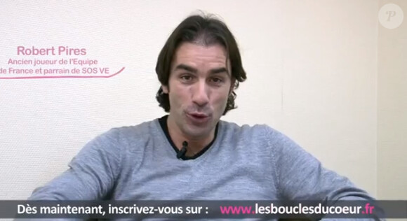 Robert Pirès pour l'opération les Boucles du Coeur, prévue le 10 juin 2012 dans les Carrefour de France