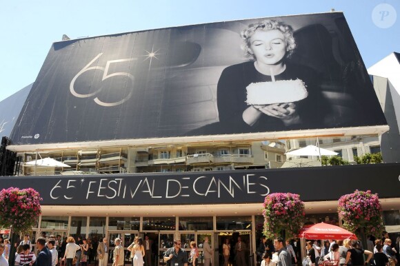 Le Palais des festivals à Cannes, le 16 mai 2012.