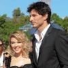Kylie Minogue et Andres Velencoso à Sydney, le 27 septembre 2011.