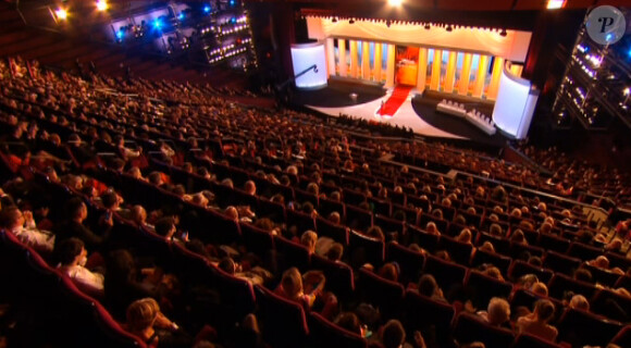 La cérémonie d'ouverture du 65e festival de Cannes le 16 mai 2012