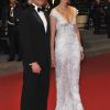 Domenico Procacci et Kasia Smutniak au Festival de Cannes 2012, vendredi 18 mai, pour Reality de Matteo Garone.