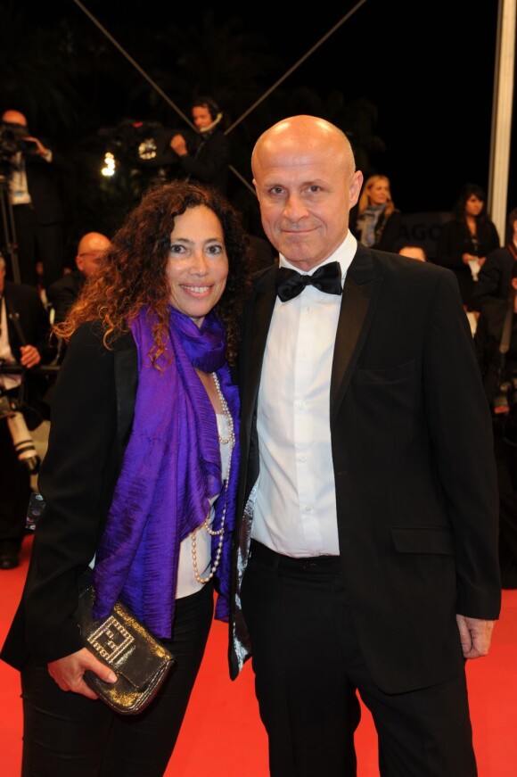 Olivier Poivre D'Arvor au Festival de Cannes 2012, vendredi 18 mai.