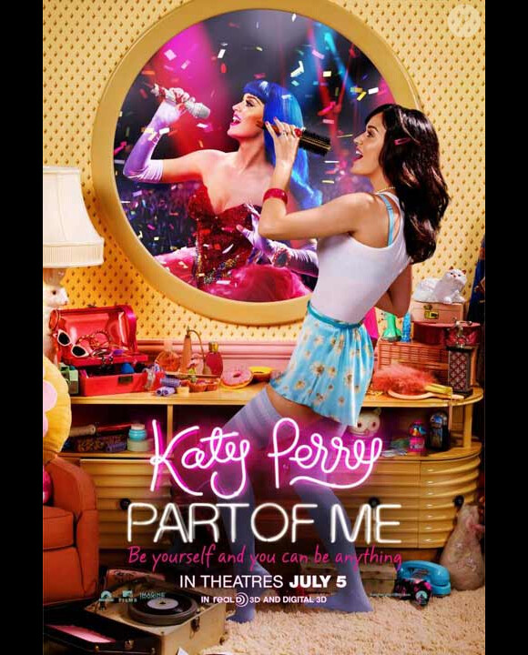 Affiche de Katy Perry : Part of me 3D, juillet 2012.