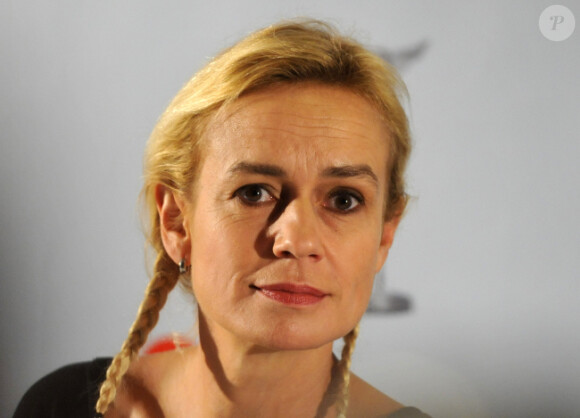 Sandrine Bonnaire en mars 2012 à Prague