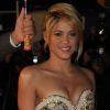 La chanteuse Shakira, ici à Cannes lors des NRJ Music Awards 2012, figure en 60e place du classement Hot 100 de Maxim.