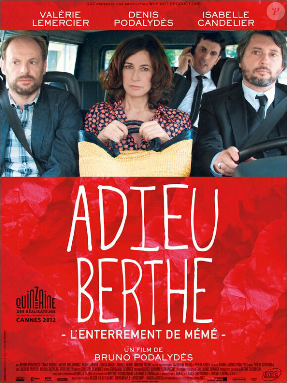 L'affiche du film Adieu Berthe ou l'enterrement de mémé
