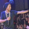 Pharrell Williams en showcase au Gotha Club à Cannes le 24 mai 2012