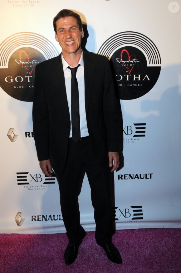Rudi Garcia au showcase de Pharrell au Gotha Club à Cannes le 24 mai 2012