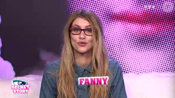 Fanny dans la quotidienne de Secret Story 6 sur TF1 le samedi 26 mai 2012