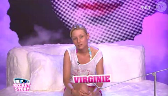 Virginie dans la quotidienne de Secret Story 6 sur TF1 le samedi 26 mai 2012