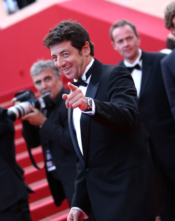 Patrick Bruel lors de la montée des marches pour le film Mud au Festival de Cannes le 26 mai 2012