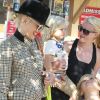Gwen Stefani emmène ses fils Kingston et Zuma à la ferme pour l'anniversaire de son aîné. Moorpark, Californie, le 26 mai 2012.