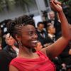 Aïssa Maïga, représentante de l'élégance française au Festival de Cannes 2012.