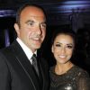 Nikos Aliagas et Eva Longoria au Global Gift Gala à l'hôtel George V à Paris, le 28 mai 2012