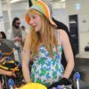 Julie Depardieu arrivant à l'aéroport - Paris le 28 mai 2012