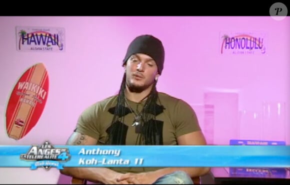 Anthony dans Les Anges de la télé-réalité 4 le mardi 29 mai 2012 sur NRJ 12