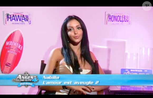 Nabilla dans Les Anges de la télé-réalité 4 le mardi 29 mai 2012 sur NRJ 12