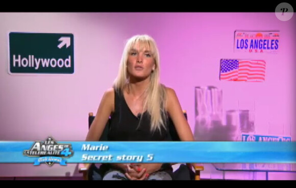 Marie dans Les Anges de la télé-réalité 4 le mardi 29 mai 2012 sur NRJ 12