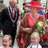 La reine Beatrix des Pays-Bas inaugurait à La Haye le 29 mai 2012 le 15e Festival de sculpture de la ville.