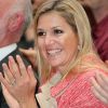 La princesse Maxima des Pays-Bas à La Haye le 29 mai 2012 pour un projet "d'opéra Facebook" autour du Don Giovanni de Mozart.