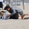 Sharon Stone et son nouvel amoureux Martin Mica à Venice Beach, à Los Angeles le 29 mai 2012