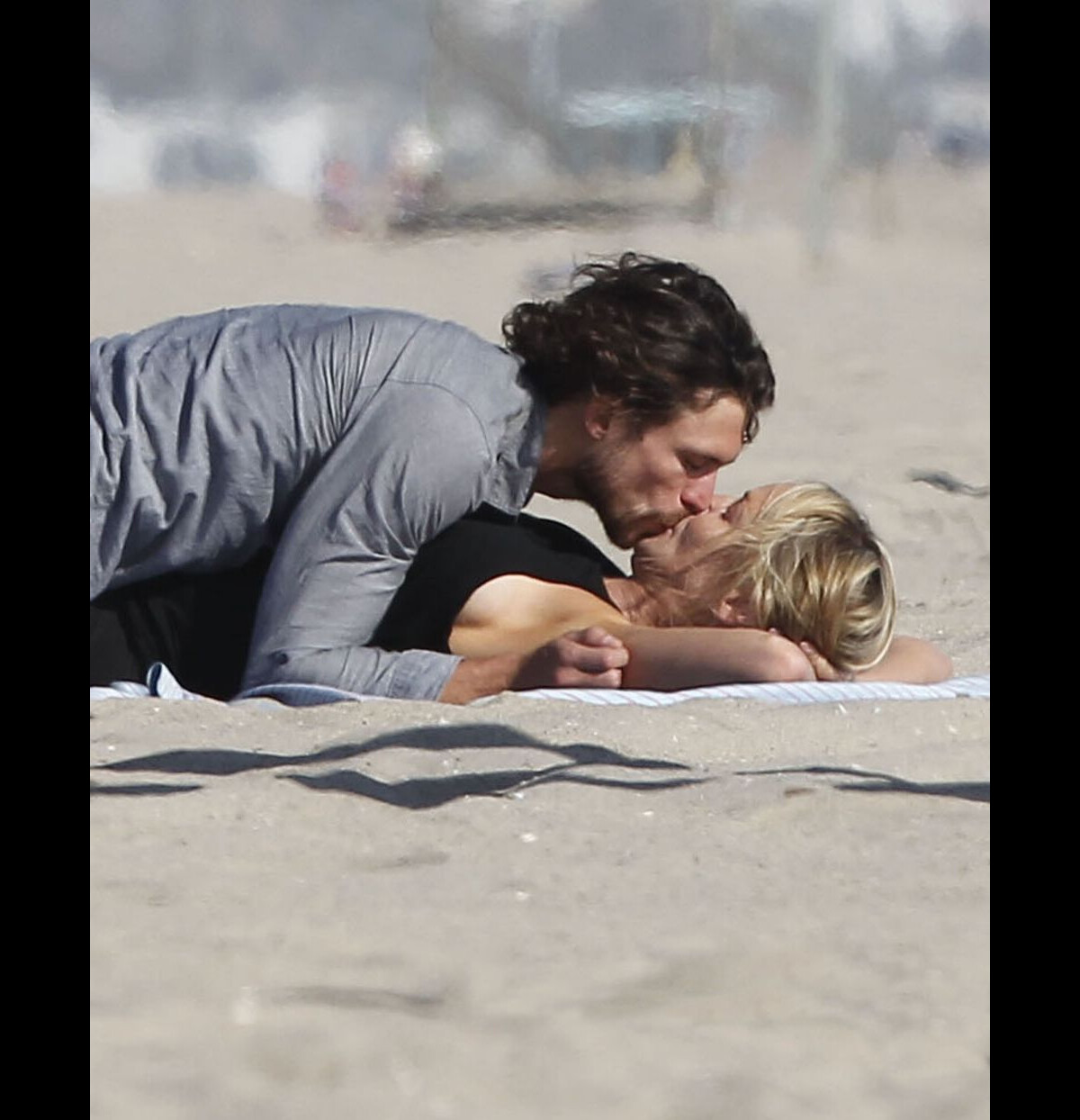 Photo Sharon Stone Embrasse Son Nouvel Amoureux Martin Mica à Venice